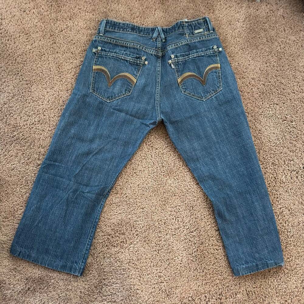 Levi's SilverTab Men's Bootcut Denim Jeans Size 36 Cut Offs